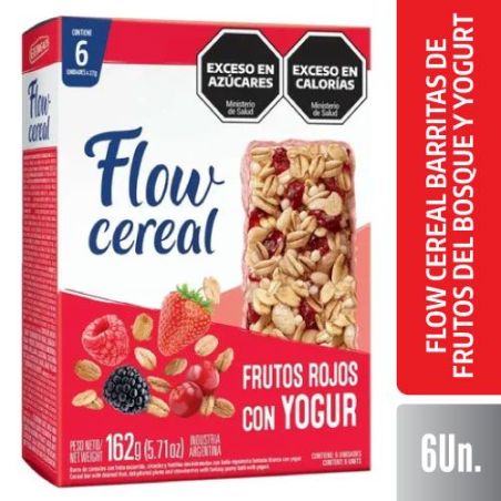 FLOW Barra Caju Fruto del Bosque Yogur 6 X 27GR