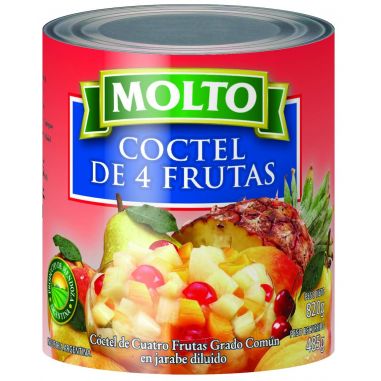 MOLTO Coctel de Frutas 820gr