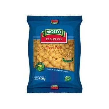 MOLTO Fideo Huevo Tirabuzon 500gr