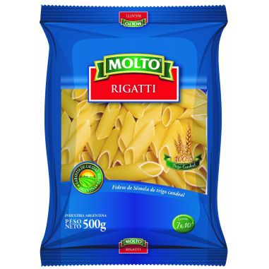 MOLTO Fideo Rigatti 500gr