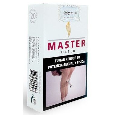 MASTER Cigarrillo Carton 10 x 20 Cig.