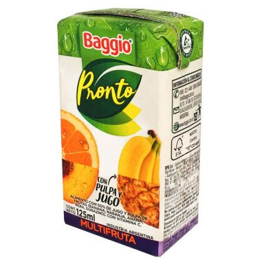 BAGGIO PRONTO Junior Multifruta 125ml