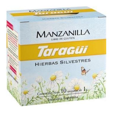 TARAGUI Té Manzanilla x 10 Sobres