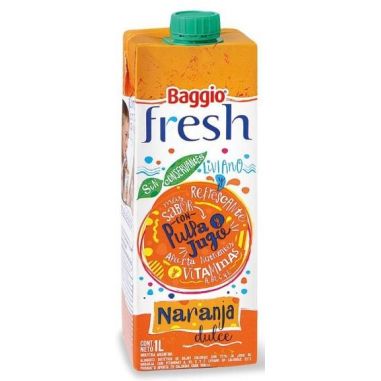 BAGGIO FRESH Naranja Tetra 1Lt