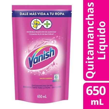 VANISH Quitamanchas Rosa D/P 650ml