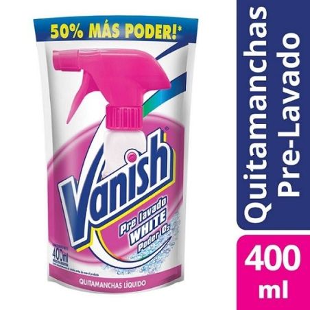 VANISH Prelavado Blanco D/P 400ml