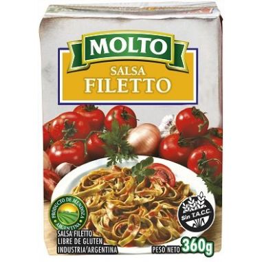 MOLTO Salsa Fileto 360gr