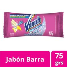 VANISH Jabon en Pan Prelavado Rosa 75gr