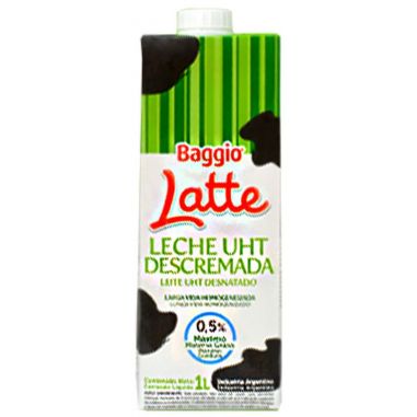 BAGGIO LATTE Leche Descremada 1Lt