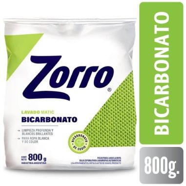 ZORRO Bicarbonato Mano 800gr