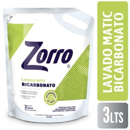 ZORRO Liquido Bicarbonato  D/P 3Lt