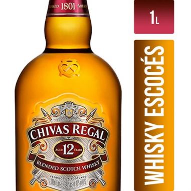 CHIVAS Whisky 12 Años 1Lt