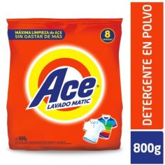 ACE POLVO MATIC 800 GR