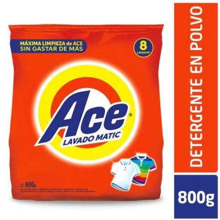 ACE POLVO MATIC 800 GR
