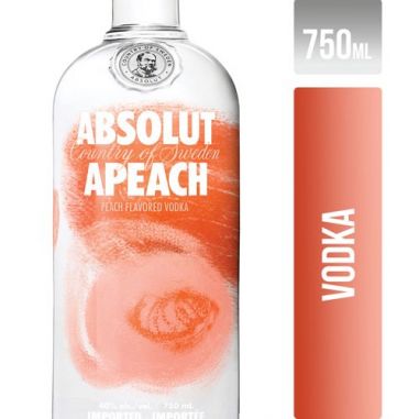 ABSOLUT Vodka Apeach 700ml