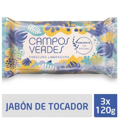 CAMPOS VERDES Jabon Frescura 120gr x...