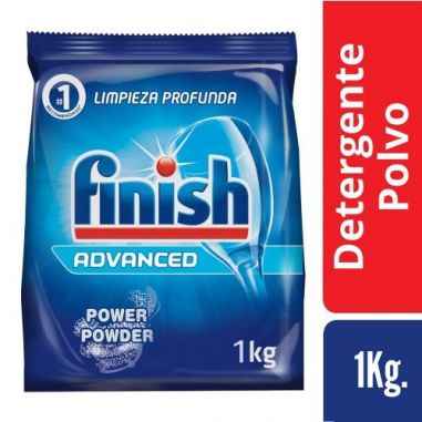 FINISH Detergente Polvo Doypack 1Kg