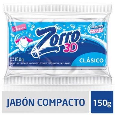 ZORRO Jabon Pan Clasico 150gr