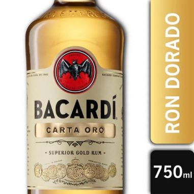 BACARDI Ron Dorado 750ml