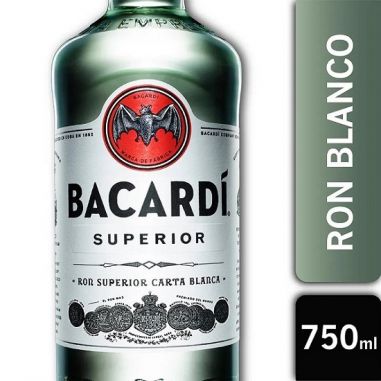 BACARDI Ron Blanco 750ml