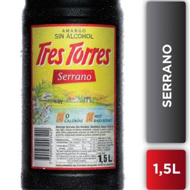 TRES TORRES Amargo Serrano 1.5Lt