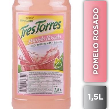 TRES TORRES Amargo Pomelo 1.5Lt