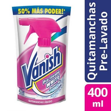 VANISH Prelavado Blanco D/P 400ml