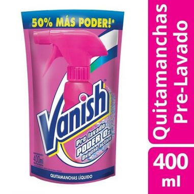 VANISH Prelavado Rosa D/P 400ml