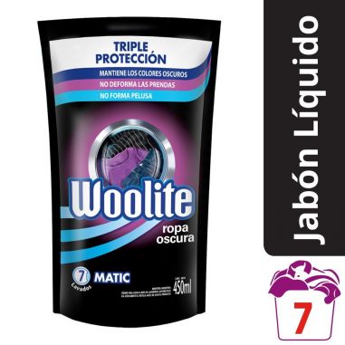 WOOLITE Ropa Oscura D/P 450ml