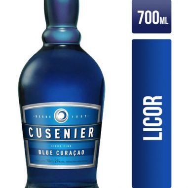 CUSENIER Licor Blue Coracao 700ml