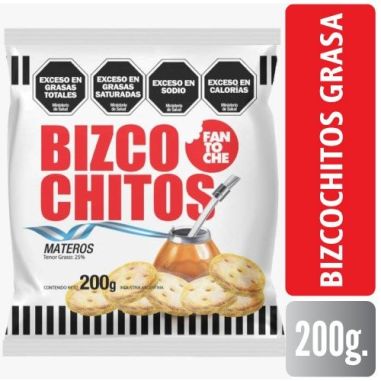 FANTOCHE Bizcochitos Grasa 200gr