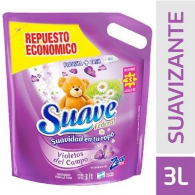 SUAVE Suavizante Violet 3Lt