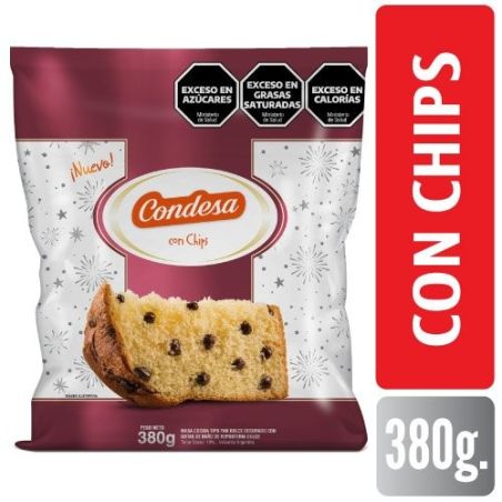CONDESA Pan Dulce Con Chips 400gr
