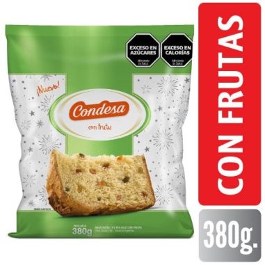 CONDESA Pan Dulce Con Fruta 400gr