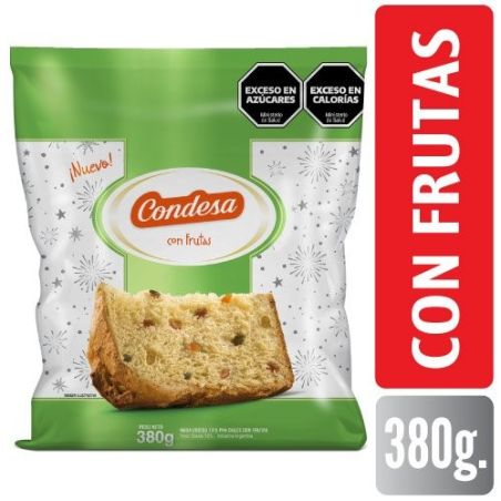 CONDESA Pan Dulce Con Fruta 400gr