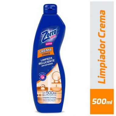 ZORRO Limpiador Cremoso Citrico 500ml