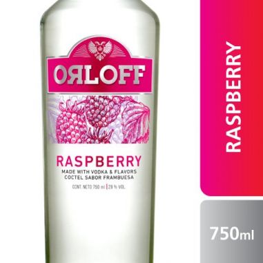 ORLOFF Vodka Raspberry 750ml