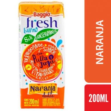 BAGGIO FRESH Naranja Tetra 200ml