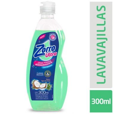 ZORRO Ultra Lavavajillas Aloe 300ml