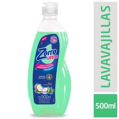 ZORRO Ultra Lavavajillas Aloe 500ml