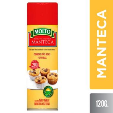 MOLTO Aceite Manteca Aerosol 120cc