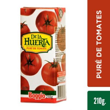 BAGGIO HUERTA Pure de Tomate 210gr