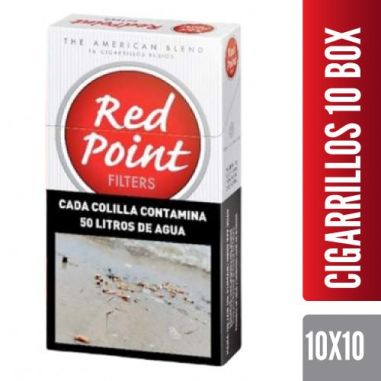 RED POINT Cigarrillo Box Carton 10 x...