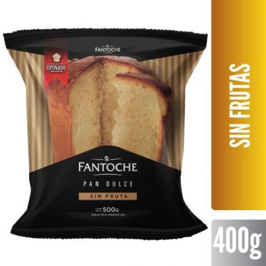 FANTOCHE Pan Dulce sin Frutas 400gr