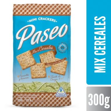 PASEO Cracker Mix de Cereales 300gr