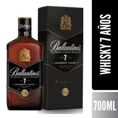 BALLANTINES Whisky 7 años 700ml