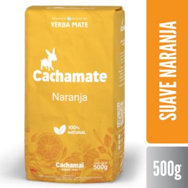 CACHAMATE Yerba Suave Naranja 500gr