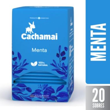 CACHAMAI Té Menta x 20 Sobres