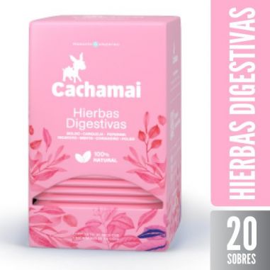 CACHAMAI Té Rosa x 20 Sobres