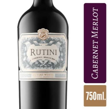 RUTINI Cabernet Merlot 750ml